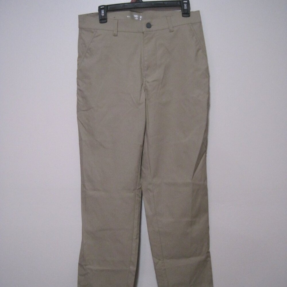 32 Degrees Cool Performance Chino Pants, Tan, Regular Fit, Stretch, Men's 30x32